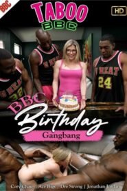 Cory Chase in BBC Birthday Gang Bang